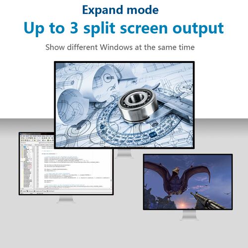 11 in 1 Type c  docking station Aluminum  to HDMI Card Reade
