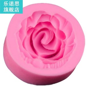 Rose Flower Silicone Cake Mold 3D Flower Fondant Mold Cupcak