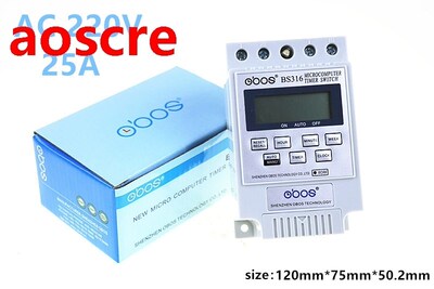 BS316 English version Microcomputer control switch KG316T st