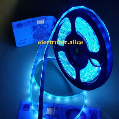 Superbright 3528 SMD UV 60LED/M SMD ultraviolet LED, high i