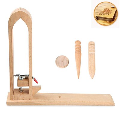 Wood Leathercraft Hand Stitching Pony Leather Craft Lacing S