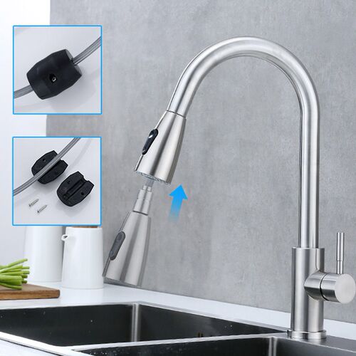 Wide Range Cleaning Taps Shampoo Sprayer Stretch Faucet Doub