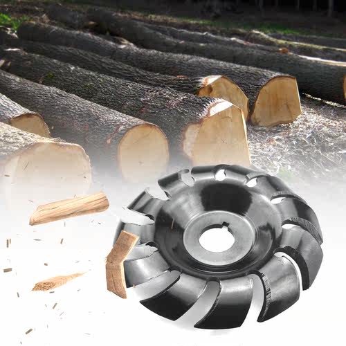 16mm Manganese Steel 90mm 12 Teeth Wood Cving Disc Bore G