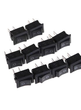 1PCS KCD1-11 Black Rocker Switch Power Switch ON-OFF 2 Posit