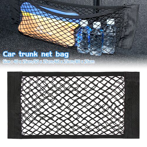 Car Back Rear Mesh Trunk Seat Elastic String Net Magic Stick