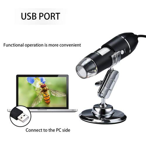 1000X/1600X Handheld Electronic Digital Magnifying Glass Mic