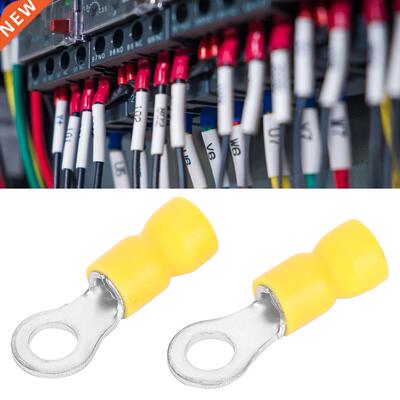 1000Pcs Cold Pressed Terminal O-Type ERV5.5-5 Wire Crimp Ter