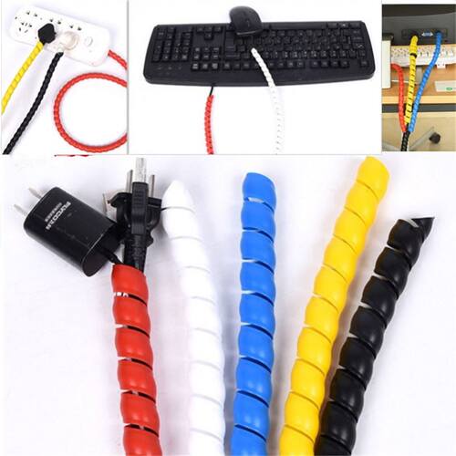 Spiral Wrap Hose Protector Anti-break Cable Wire Organizer C