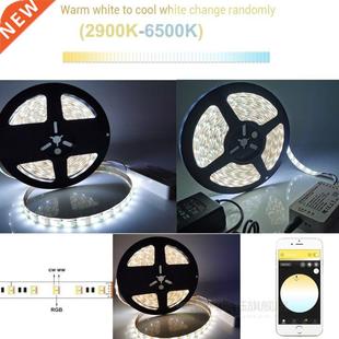 Zigbee 3.0 LED Light Strip 5M 12V/24V 5in1 RGBCCT 5050 Smart