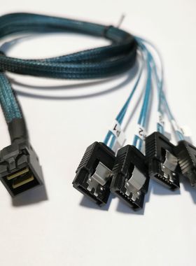 Internal 12Gb/s HD 6P Mini SAS SFF 864 SFF-864 to 4 x SAT