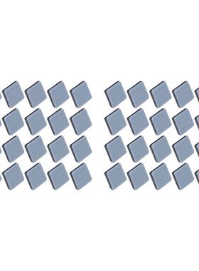 40Pcs Chair Glides Furniture Sliders PTFE Easy Moving Pads S