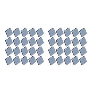 40Pcs Chair Glides Furniture Sliders PTFE Easy Moving Pads S