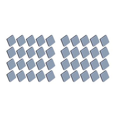 40Pcs Chair Glides Furniture Sliders PTFE Easy Moving Pads S