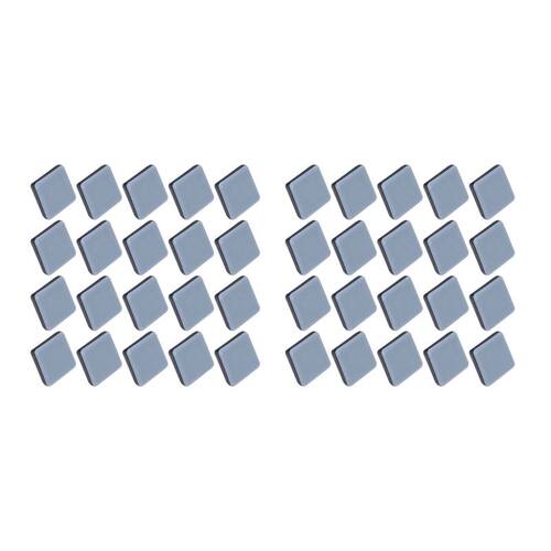 40Pcs Chair Glides Furniture Sliders PTFE Easy Moving Pads S