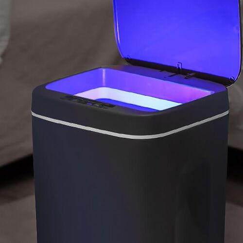 Touchless Trash Bin Kitchen Household USB Charging Smart Tra