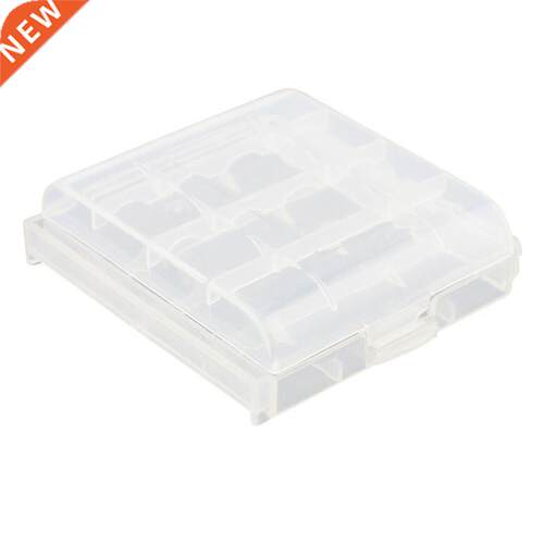 Pack of 9 PCS AA / AAA Storage Hard Case Box-Clear