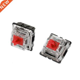 10Pcs Mechanical Keyboard Gateron MX 3 Pin Red Switch Transp