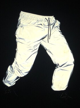 Brand Men's Trousers 3M Reflective Pants Fluorescent 2021 Hi