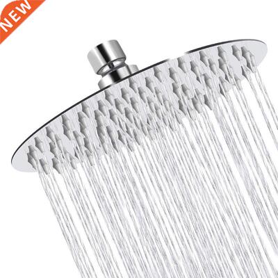 12/10/8/6 Inch Stainless Steel Ultra-thin Waterfall Shower H
