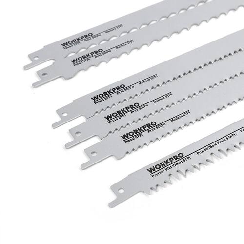 WORKPRO 32 PCS Saw Blades for Wood Metal Cutting Saw Blades