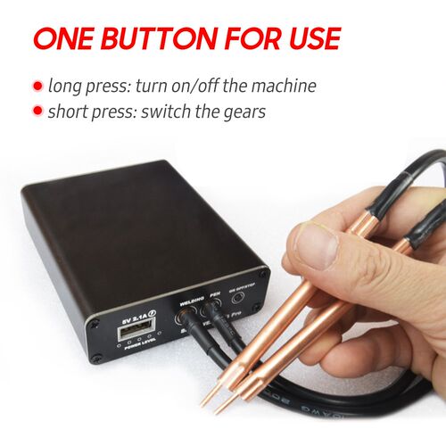 Handheld Spot Welding Machine Portable Spot Welder 5 Gears A