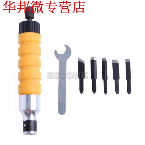 Woodworking Electric Carving Machine Carving Chisel Tool wit