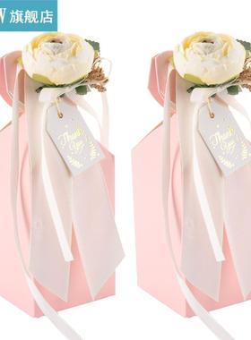 25pcs Vase Shape Candy Box Wedding Gift Chocolate Boxes For