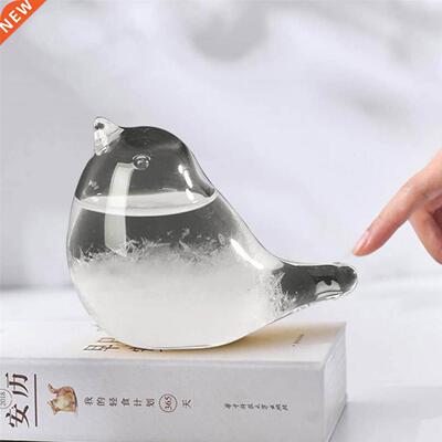 New Crystal Transparent Storm Glass Bottle Barometer Bottles