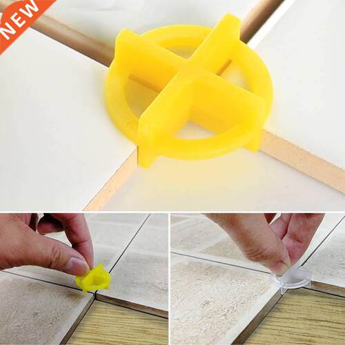 70pcs 2 In 1 Tile Cross Wedge Locator Floor Gap Laying Tool