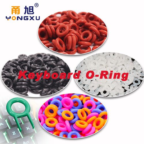 220Pcs Keyboard o ring Keycaps Silicone rubber ORing Switch