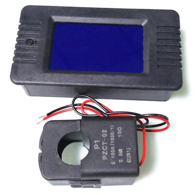 Newest 6In1 220V 100A Single Phase Digital Panel Ampermeter