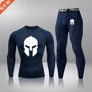 Men Thermal Underwear Winter Tight Tactical Thermal Underwea