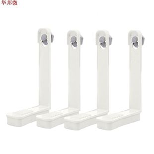 4 pièces/ensemble facile appliquer feuille Clips trac