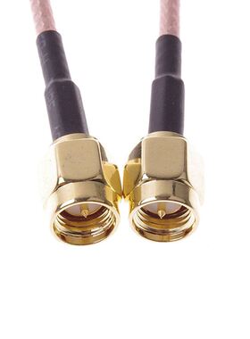 30CM SMA Male to SMA Male Straight RF Connector Crimp RG316