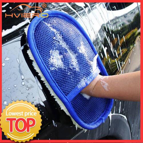 Car Styling Soft Wool Car Wash Auto Cleaning Glove Car Motor