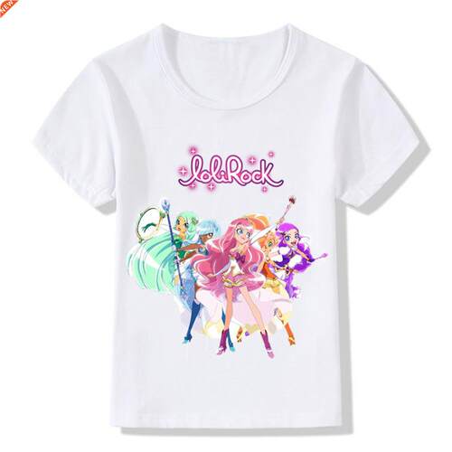 Children LoliRock Magical Girl ny T-shirt Boys Girls Anim