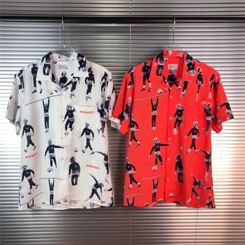 Best Quality WAO MARIA shirt Men Women  streetwear Fashion C