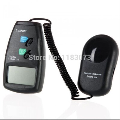 Brand 3 Range Digital LCD 50000 Lux Meter Photometer Luxmete