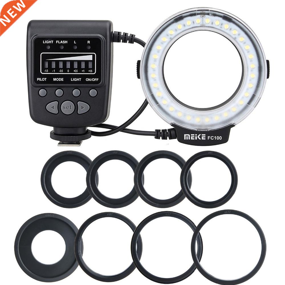 Meike FC100 Ring Macro Flash Light Photo Speedlight Such As