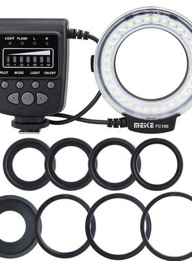 Meike FC100 Ring Macro Flash Light Photo Speedlight Such As
