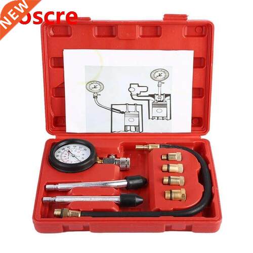 Gasoline Engine Compression Tester Auto Petrol Gas Engine Cy