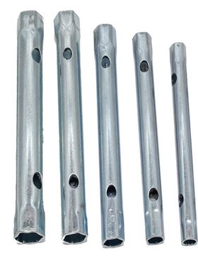 6Mm - 17Mm Tubular Socket Wrench Set Plug Tube Hollow Socket