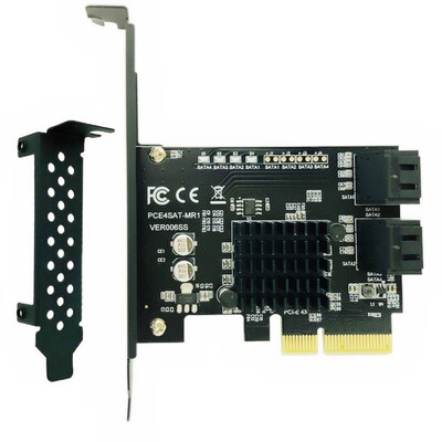 Marvell 88SE9230 SATA 4 Ports Expansion Card SATA Controller