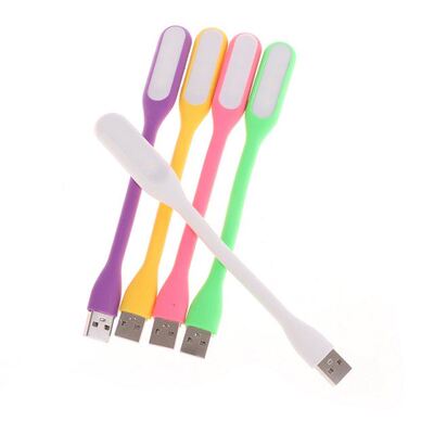 5pcs Foldable Bright USB Led Book Light Portable Reading Lam