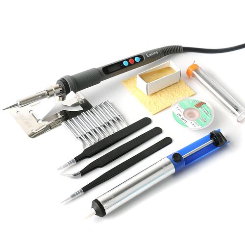 Adjustable 60W LCD Digital Electric Soldering Iron Welding T