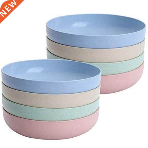 Wheat Straw Kids Plates, Lightweight and Unbreakable Small D