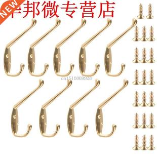 9 Pack Coat Hooks Wall HooksHeavy Duty Wall Mounted for Hat