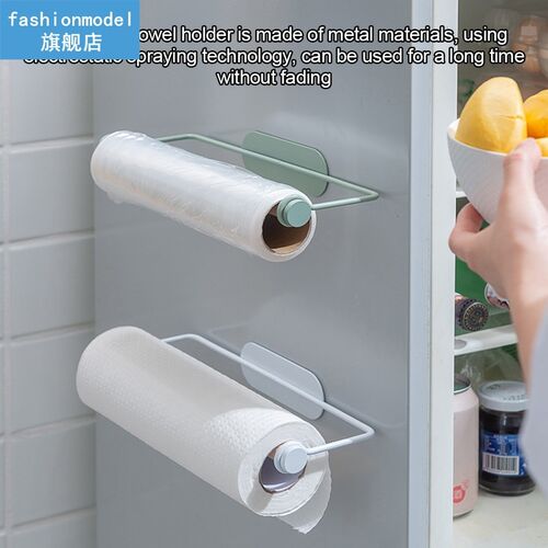 Paper Roll Rack Wood Toilet Tissue Hanger Kitchen Bathroom T