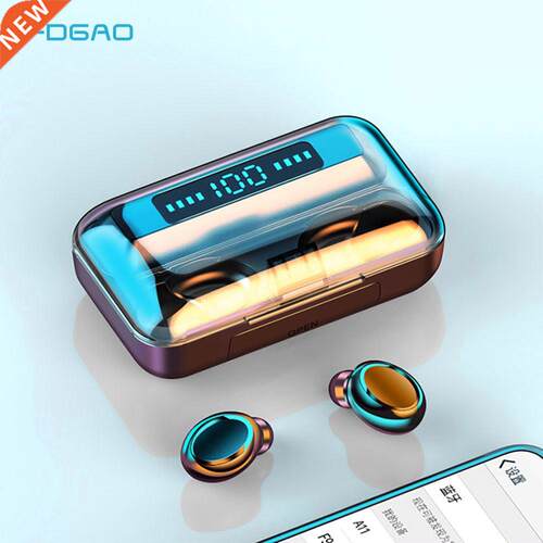 Mini Tws Wireless Bluetooth 5.0 Earphone with Microphone 20