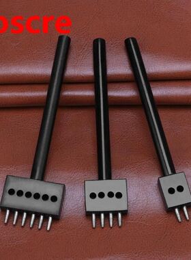 5mm Round Stitching Punching Tool 2/4/6 Prong DIY Handmade L